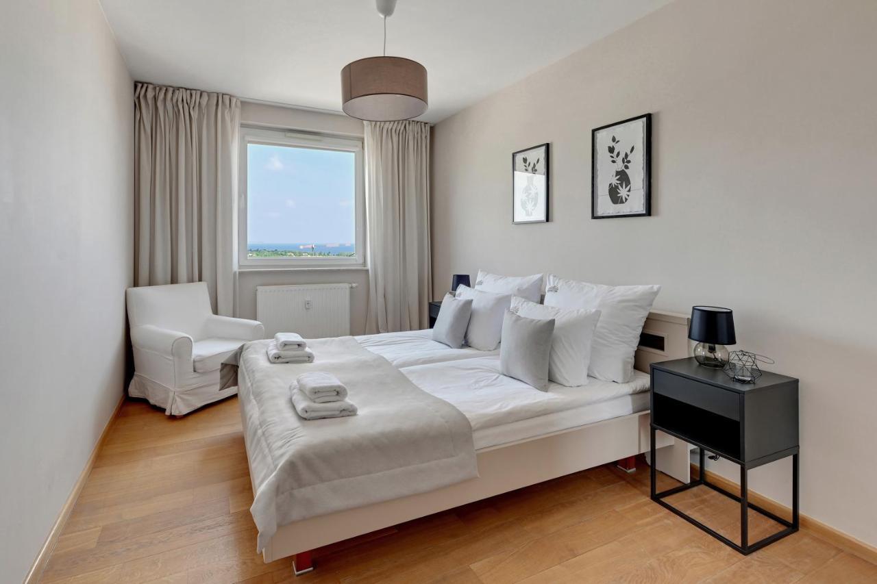 Top Floor Z Widokiem Na Morze By Downtown Apartments Гданьск Экстерьер фото